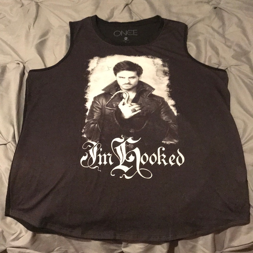 * BONUS GIFT* + Once upon a time Hook XL Tank Top